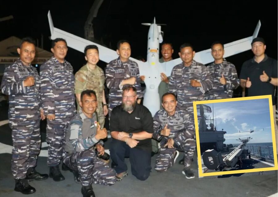 SAP ScanEagle KRI Abdul Halim Perdanakusuma