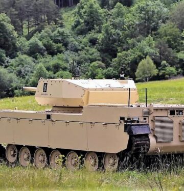 Type-X Robotic Combat Vehicle