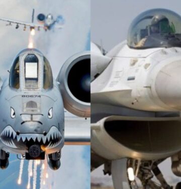 A-10 dan F-16