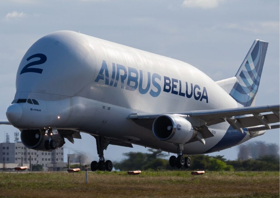 Airbus Beluga Kunjungi Brazil