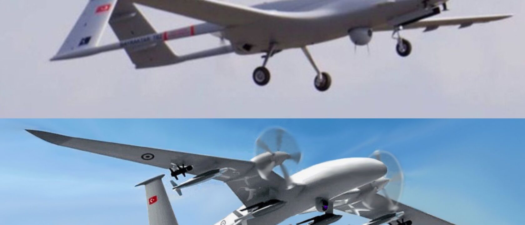 Bayraktar TB2 and Akinci