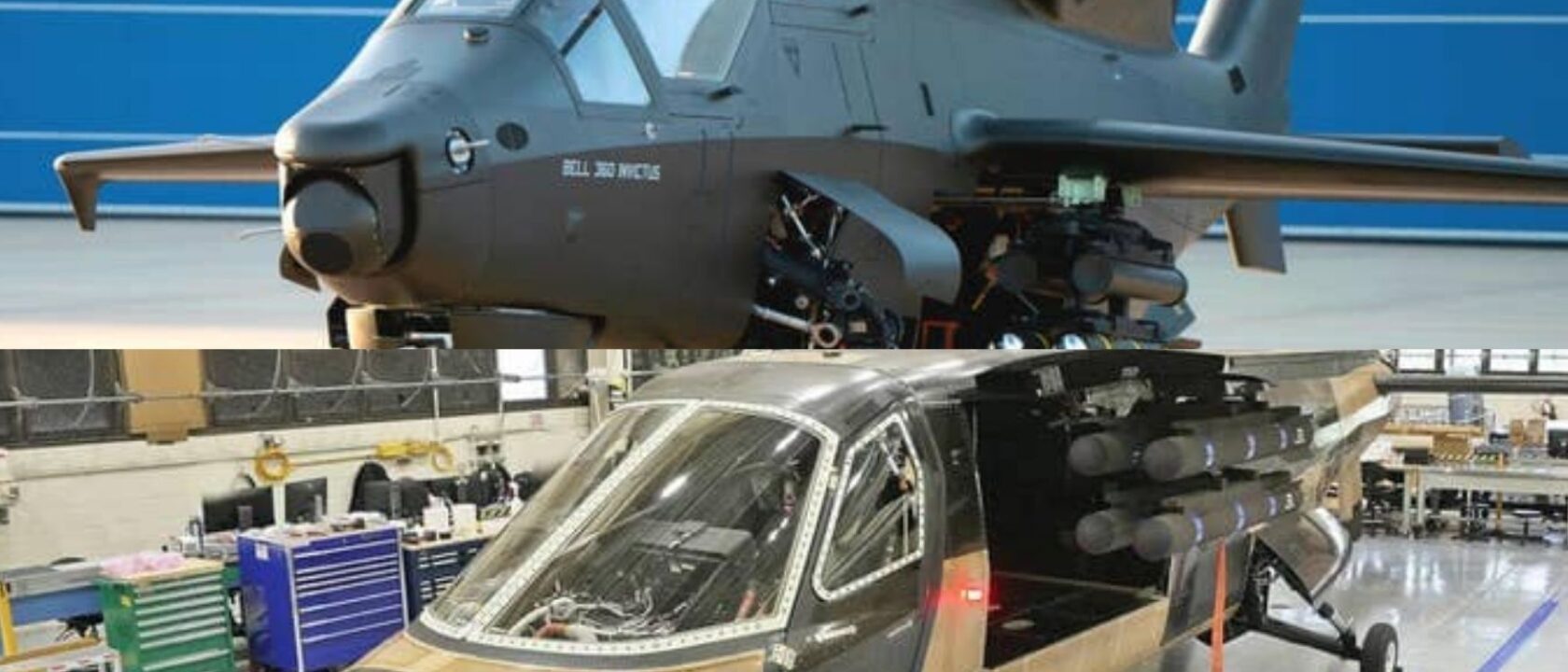 Bell 360 Invictus dan Raider-X