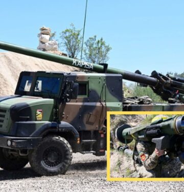 CAESAR SPH AND JAVELIN ATGM