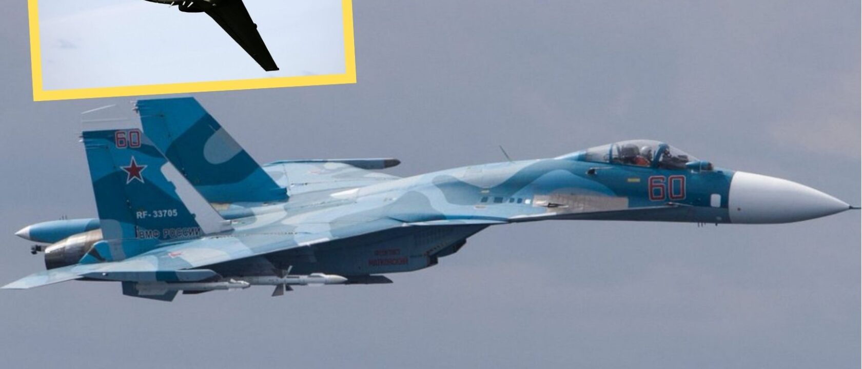 Dassault Falcon 20 Norwegia cegat Su-33 Rusia