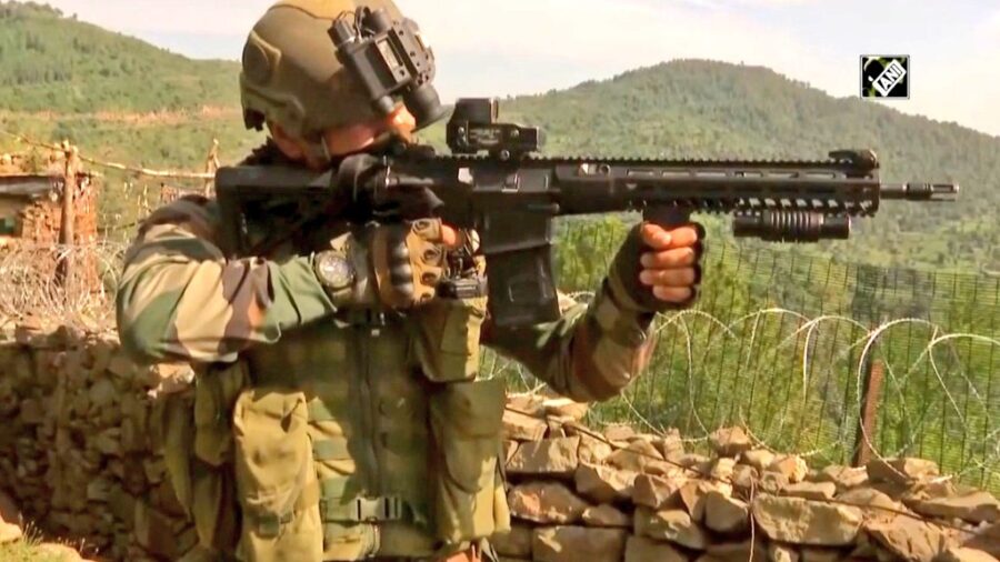 Indian Army with SIG Sauer 716i