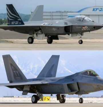 KF-21 Boramae and F-22 Raptor (2)