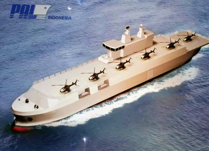 Kapal Induk Helikopter rancangan PT PAL