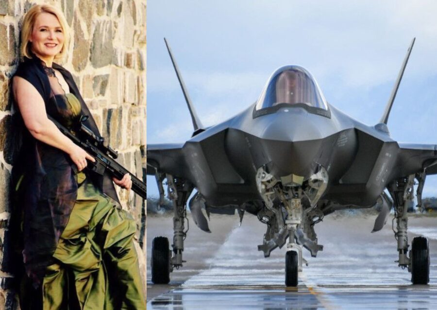 Menhan Ceko Jana Cernochová dan F-35A