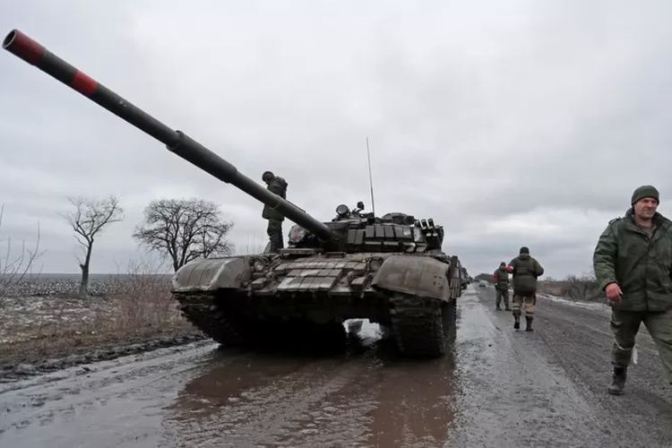 Milisi Pro Rusia di Luhanks