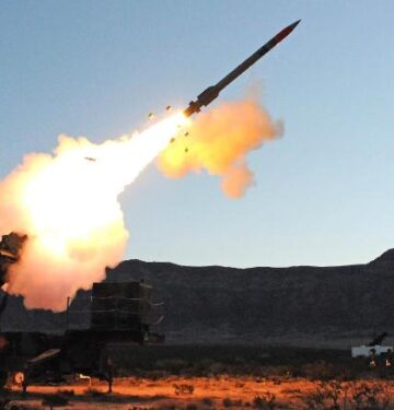 Patriot air defense missile