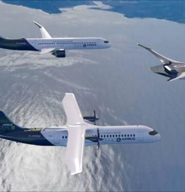 Rancangan pesawat Airbus berbahan bakar hidrogen ZEROe