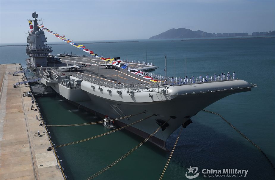 Shandong aircraft carrier