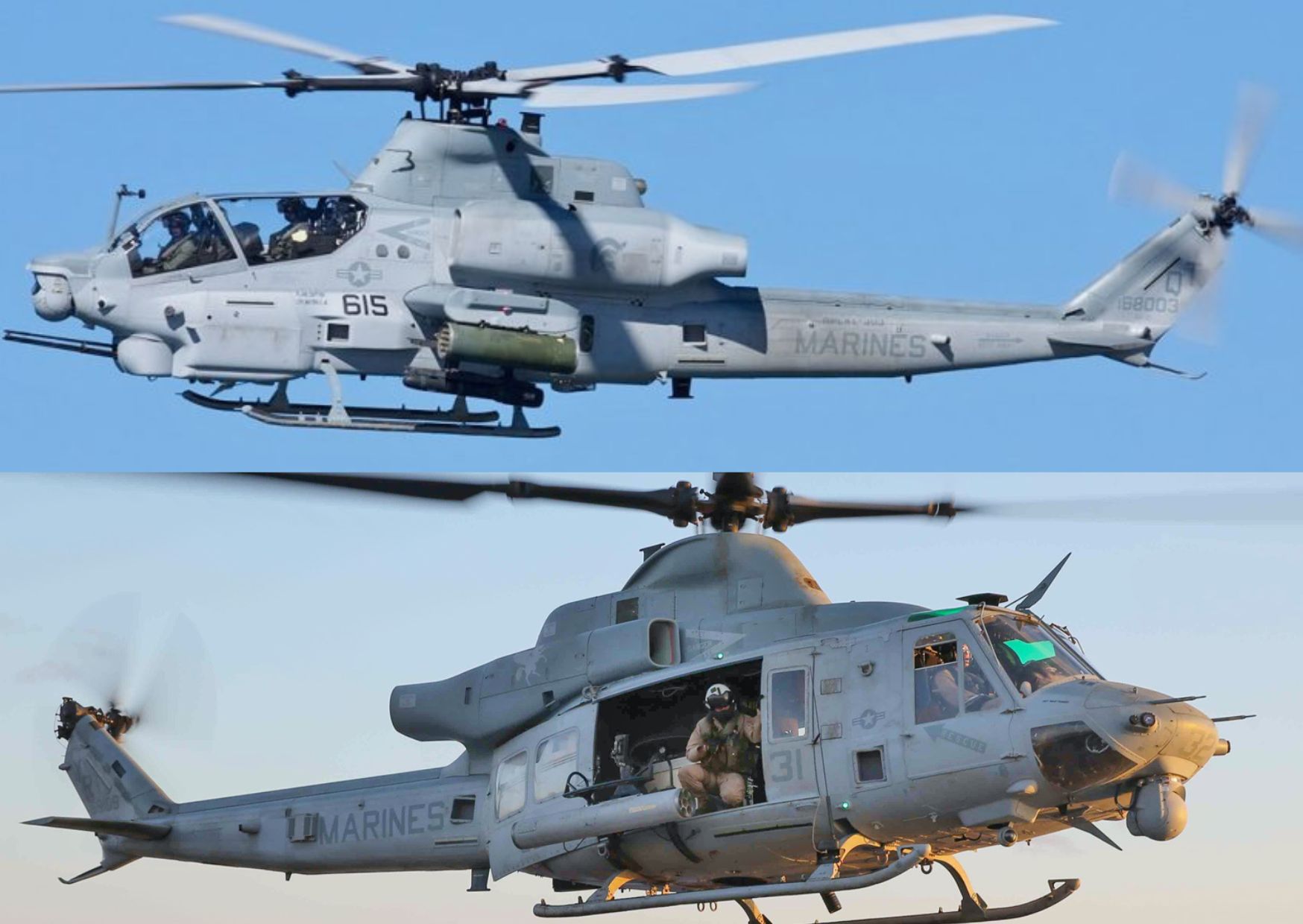 AH-1Z and UH-1Y