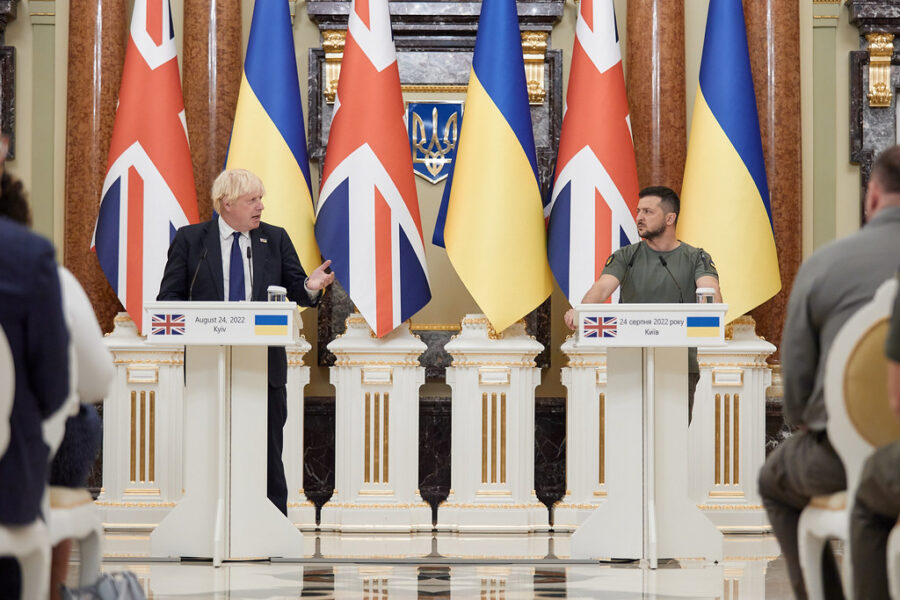 Boris Johnson kembali kunjungi Ukraina