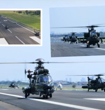 Elephant Walk Helikopter TNI