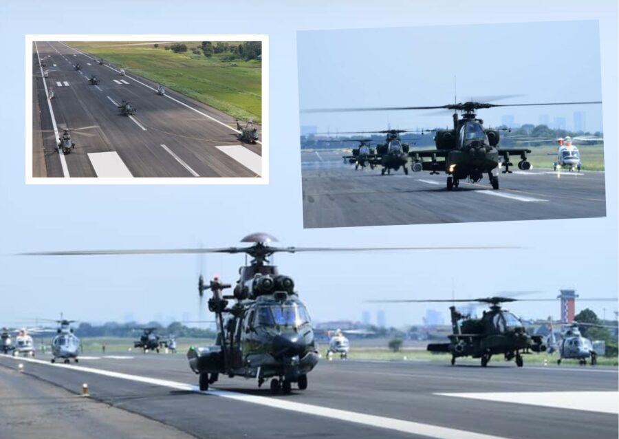 Elephant Walk Helikopter TNI