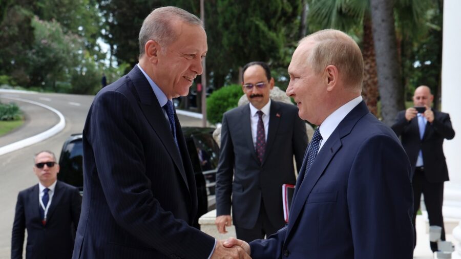 Erdogan bertemu Putin di Sochi