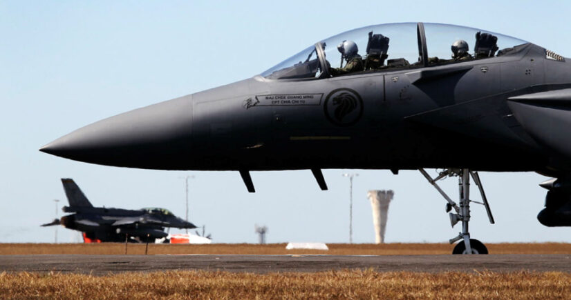 F-15SG Pitch Black 2022_RSAF_RAAF_ Airspace Review