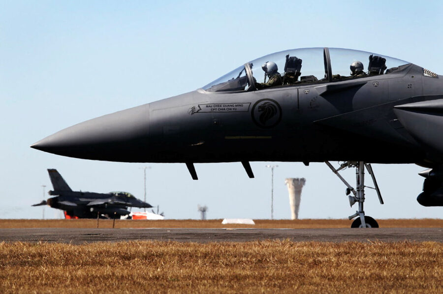 F-15SG Pitch Black 2022_RSAF_RAAF_ Airspace Review