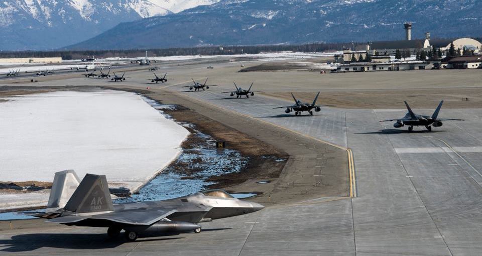 F-22 Raptor di Alaska