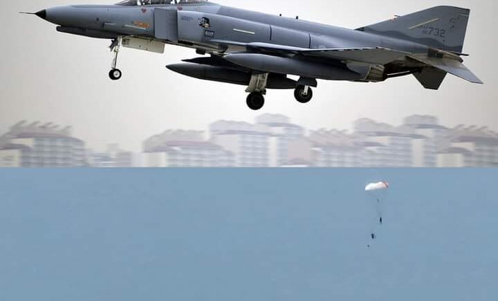 F-4E Korea Selatan jatuh di Laut Kuning - Kedua pilot selamat