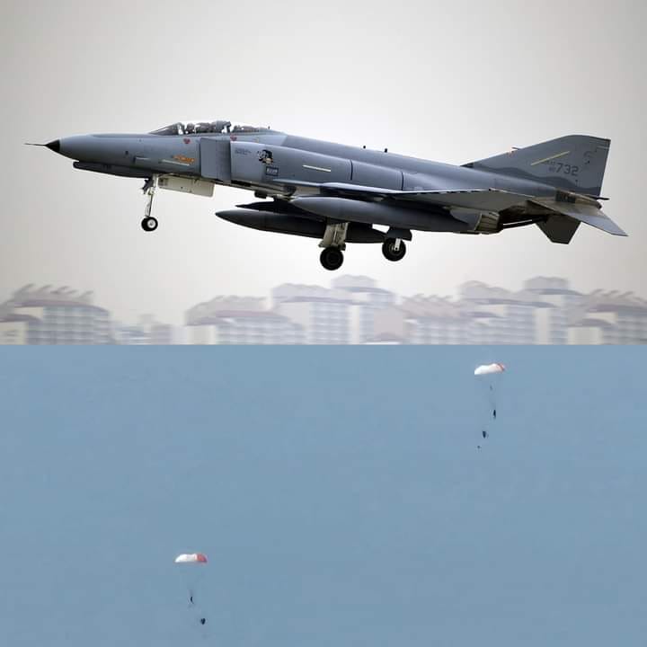 F-4E Korea Selatan jatuh di Laut Kuning - Kedua pilot selamat