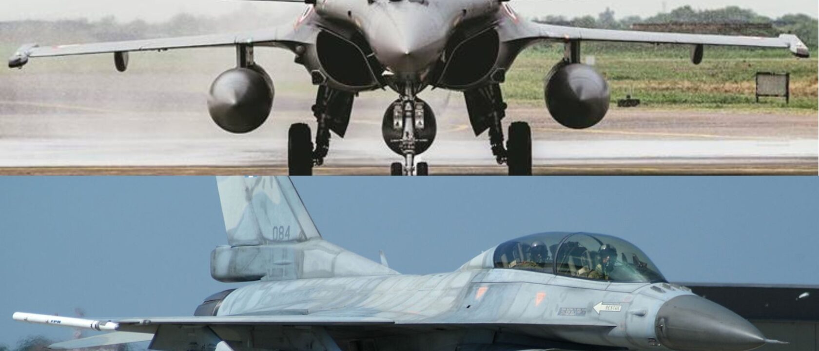 IAF Rafale and HAF F-16