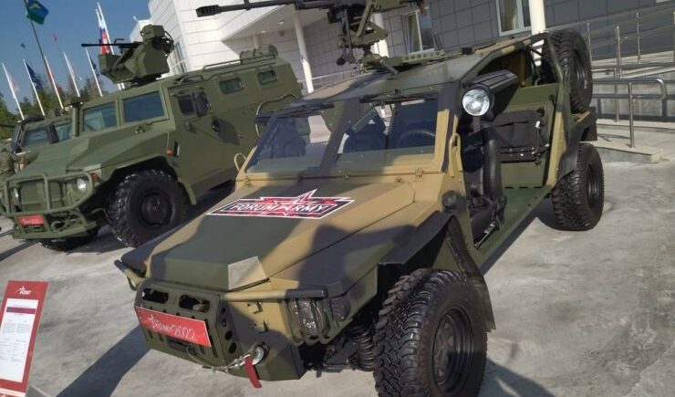 Kendaraan segala medan Sarmat-2 Rusia