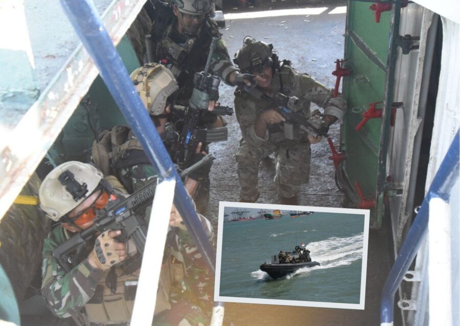 Kopaska dan US MSOT Latihan Pembebasan Sandera - airspace review