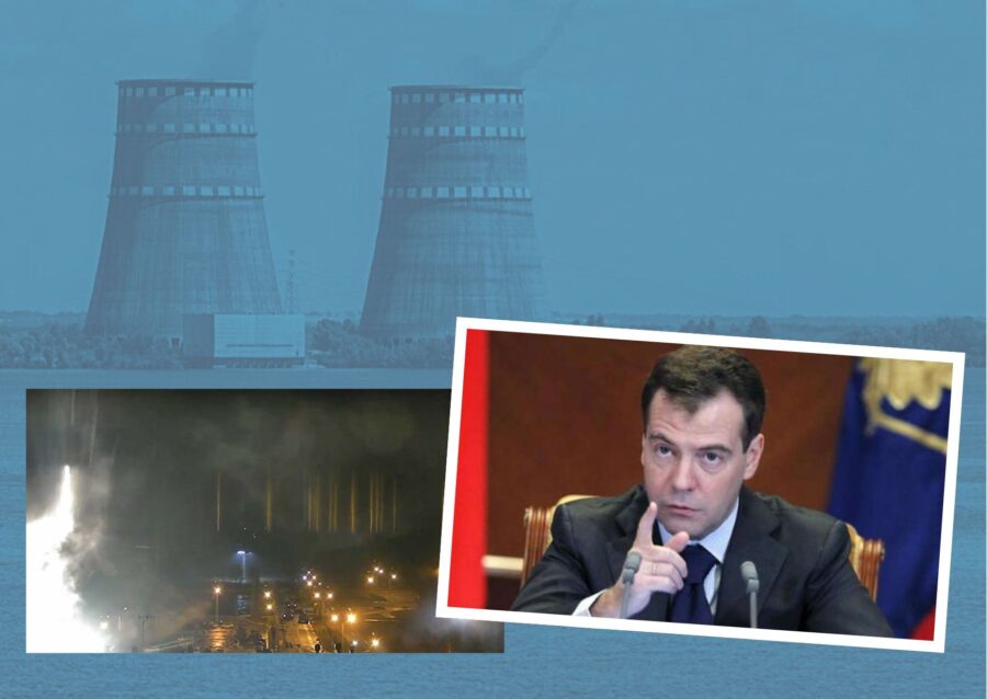 Medvedev ingatkan serangan ke fasilitas nuklir Eropa