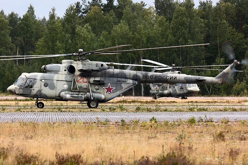 Mi-17 Angkatan Udara Rusia