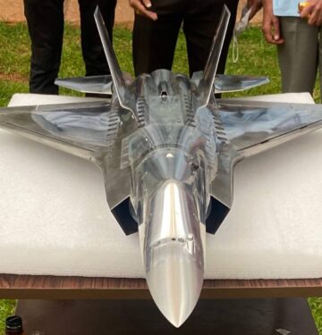 Model terowongan angin AMCA - India