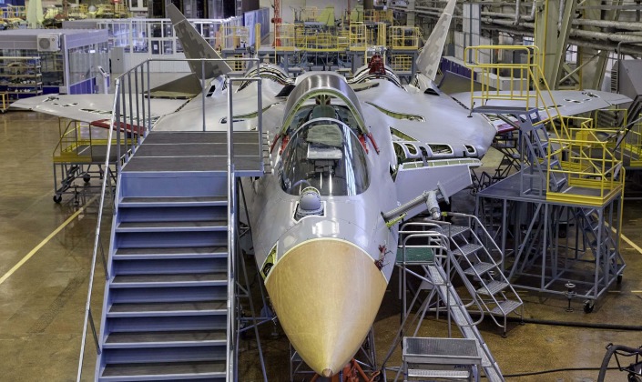 Proses produksi Su-57