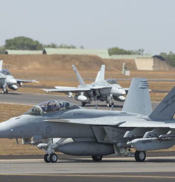 RAAF EA-18G Growler dalam Exercise Pitch Black 2018