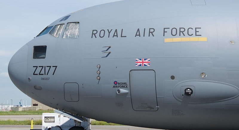 RAF C-17 Globemaster