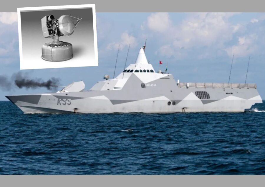 Sistem kendali tembakan Ceros 200 buatan Saab _Saab_ Airspace Review