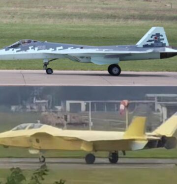 Su-57 and J-20