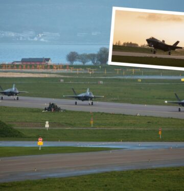 Tiga F-35A RNoAF pengiriman pertaman di tahun 2022 _ MoD_ Airspace Review