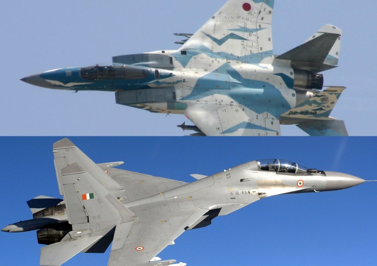 F-15J and Su-30MKI