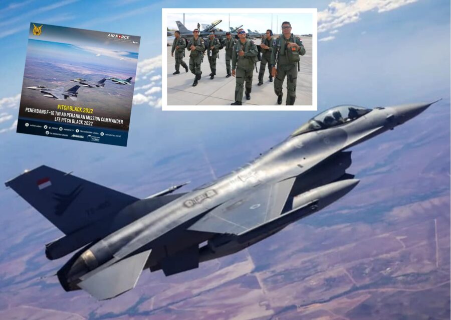 F-16 TNI AU jadi Mission Commander di Pitch Black 2022_TNI AU_ Airspace Review