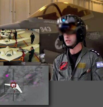 F-35 Israel tembak drone Shahed 181_ Screencap_ Airspace Review (1)