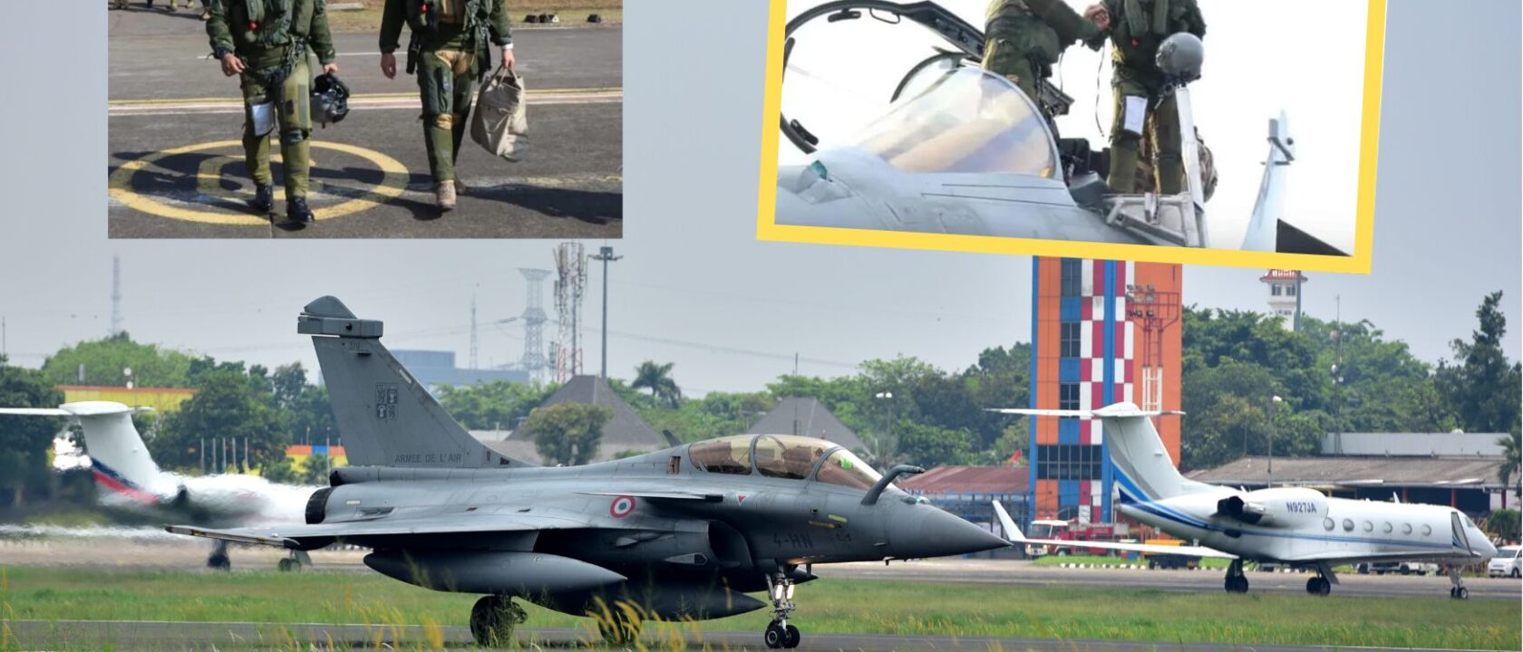 Pangkohanudnas Jajal Pesawat Rafale di Lanud Halim_TNI AU_ Airspace Review