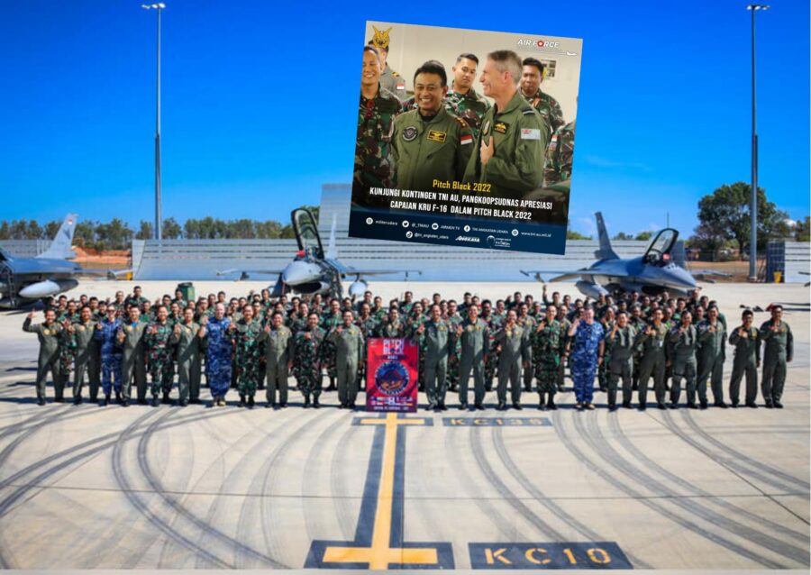 Pangkoopsudnas tinjau Pitch Black 2022 di Australia