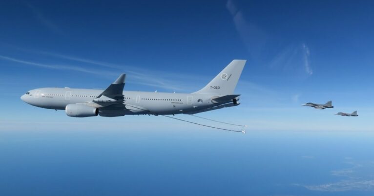 A330 MRTT dan Saab Gripen lakukan uji AAR