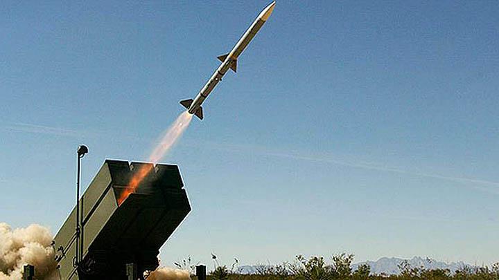 AMRAAM missile on NASAMS