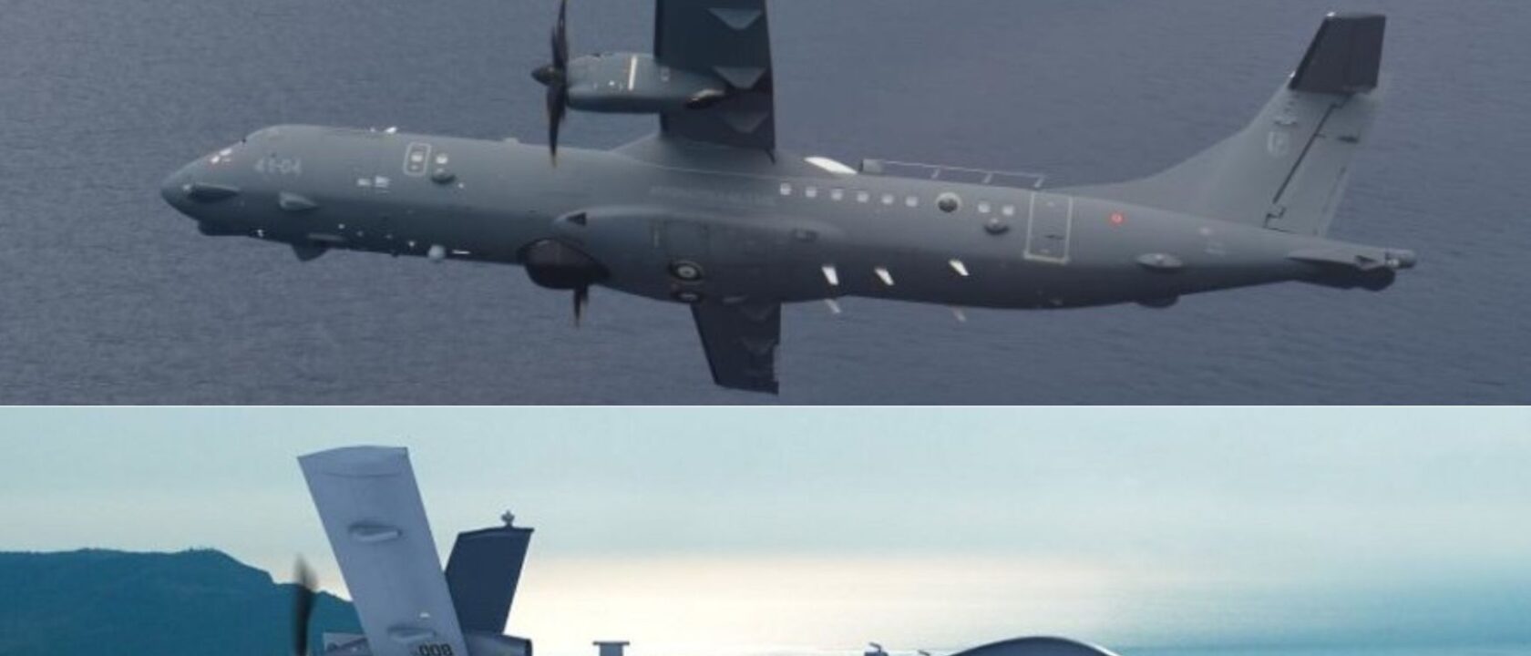 ATR 72MP and Anka MALE drone
