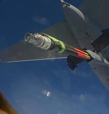 Boom pada tanker KC-46 Pegasus