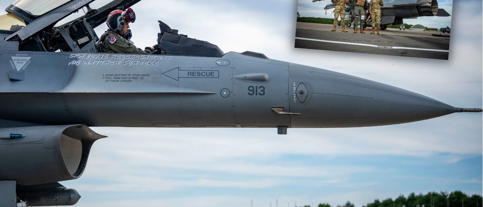 F-16 Misawa 10000 flying hrs