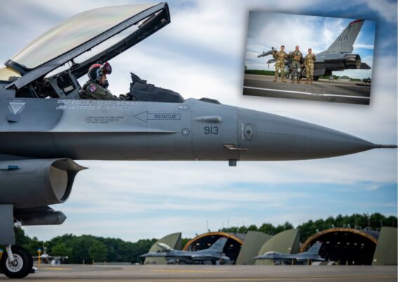 F-16 Misawa 10000 flying hrs