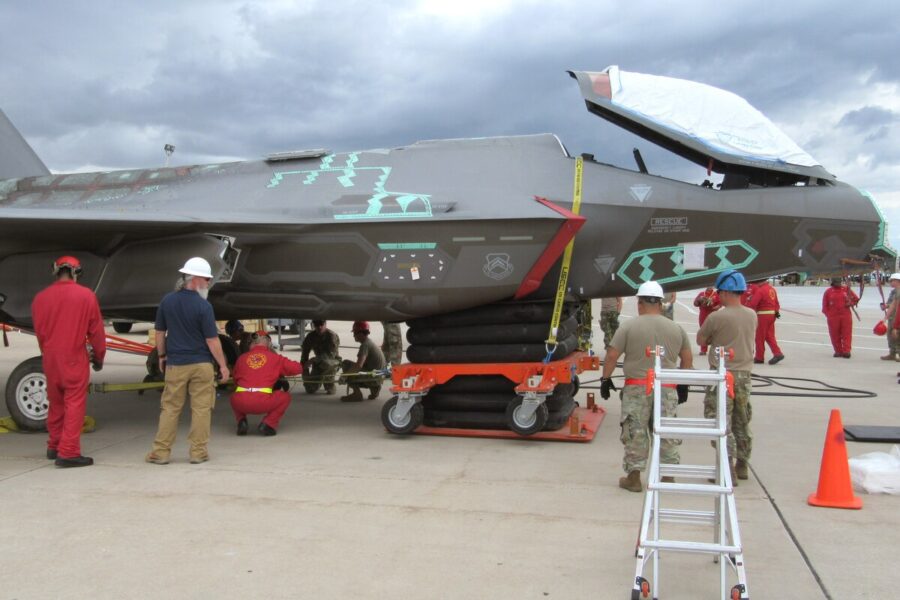 Kursus pemulihan kecelakaan F-35